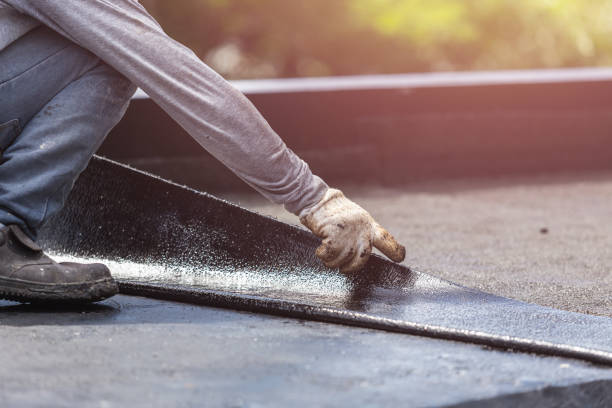 Professional Crawl Space Encapsulation technician working in Osseo, MI